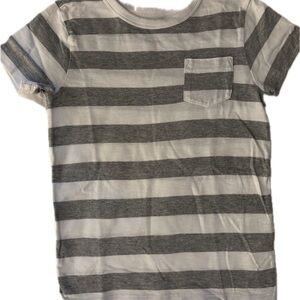 3 for $15 JCrew Gray and White Striped Kids Shirt